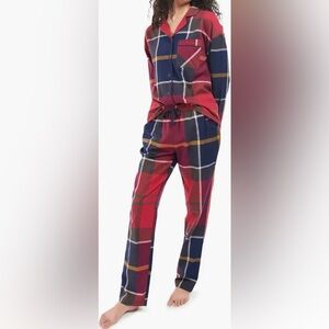 Barbour Large Scale Ellery Pj Set-Large Red Tartan
